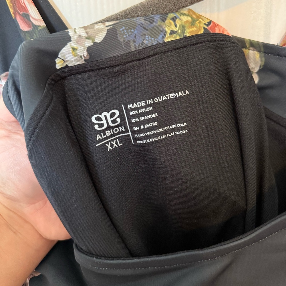 Albion Floral Off-Shoulder Swimsuit - Picture 7 of 7